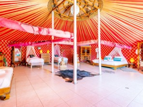 3 Bedroom Luxurious Eco Yurt Royale by Arrieta Beach, Lanzarote, Canary Islands